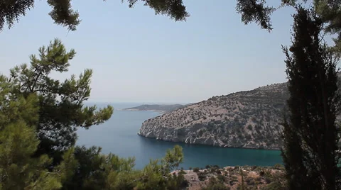 Amazing seashore landscape Video stock 30679722