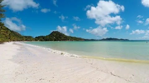 Amazing Seychelles Beach Stock Footage 102274390
