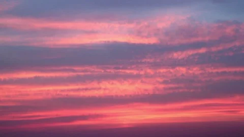 Amazing sky after sunset Stock Footage 71605378