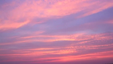 Amazing sky after sunset Stock Footage 71605605