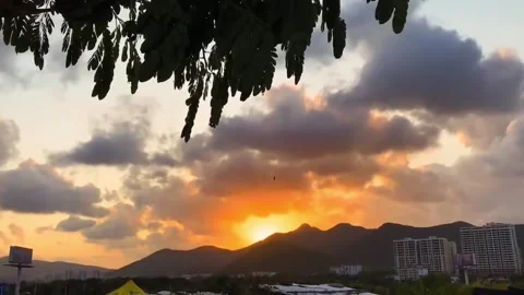 Amazing sky clouds Stock Footage 314908578