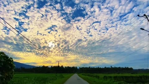 Amazing sky Video stock 245342180