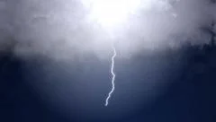 Heavy Lightning And Thunderstorm With Rain And Lightning strikes Sounds 