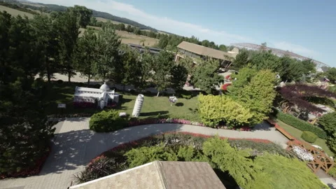 Amazing Small World 3D Model Village Stock Footage 283004180