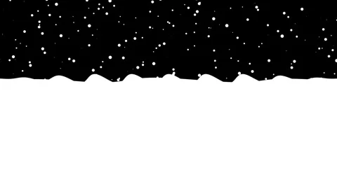 Amazing snow transition Video stock 153484422