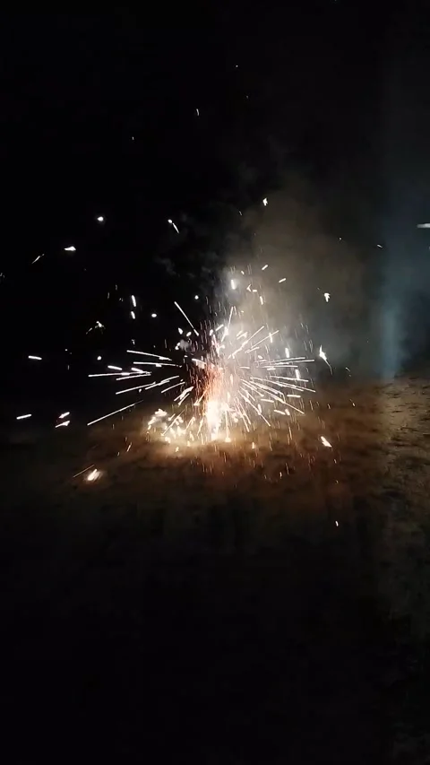 Amazing sparks Stock Footage 196907141