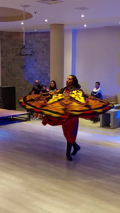 Amazing Spin Dance Video Video stock 252836857