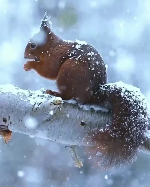 Amazing squirrel footage Vídeo Stock 274461223