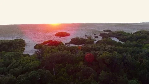 Amazing sunset Video stock 80368212