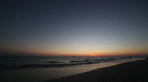 Amazing sunset on the ocean. 스톡 동영상 63357036