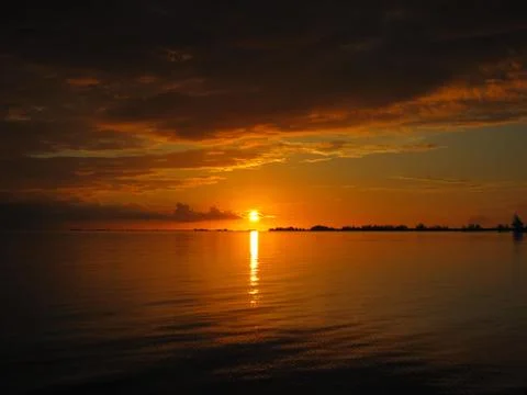 Amazing Sunset Stock Photos