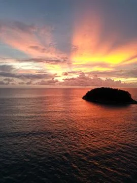 Amazing sunset Stock Photos