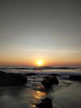 Amazing sunset Stock Photos
