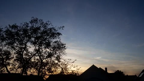 Amazing Sunset Time Lapse Video stock 219818952