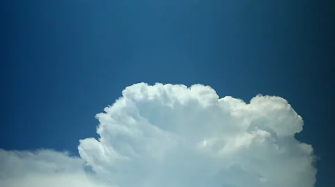 Amazing supercell Clouds Time Lapse - Impressive Growing Cumulus 스톡 동영상 39939583