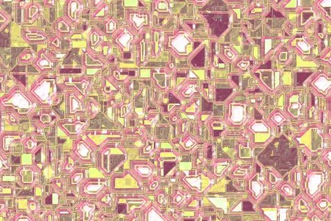 Amazing technological digital template digitally made background texture Stock Illustration