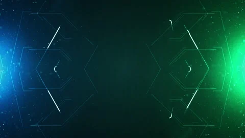 Amazing Technology animated background with huds Stock-Footage 168573114