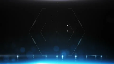 Amazing Technology animated background with huds Stock-Footage 168576990