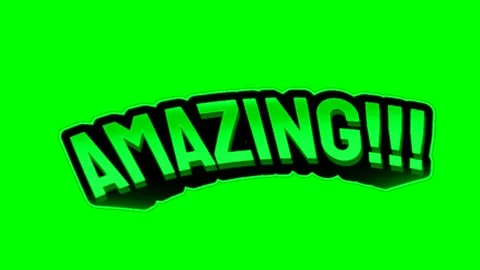 Amazing text. Stock Footage 277012563