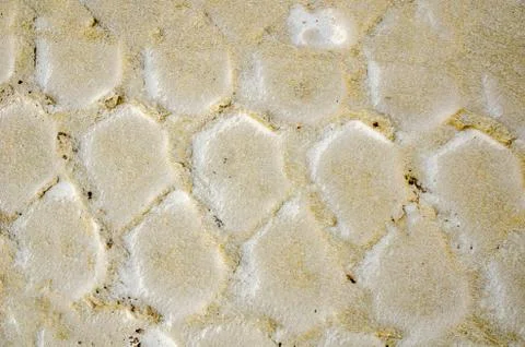 Amazing textured sand pattern can be used as background or wallpaper Stock Photos