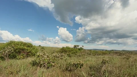 Amazing Time lapse in 360 view of the nature, mountains and clouds in Brazil Stock Footage 151690822