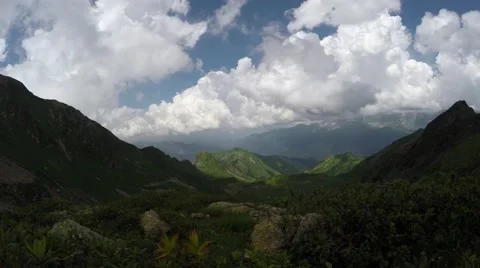 Amazing timelapse in the mountains Vidéo 69039274