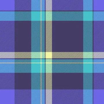 Amazing vector tartan pattern, antique textile seamless plaid. Material bac.. Stock Illustration