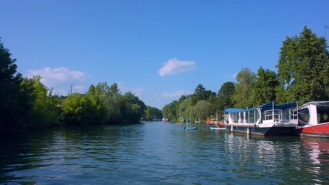 Amazing view from the boat Video stock 113072818