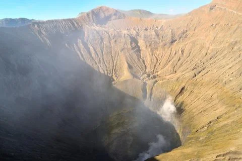 Amazing view of the Bromo caldera, Java 写真素材