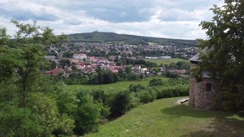 Amazing view of the castle 2.1 Stock Footage 152578288