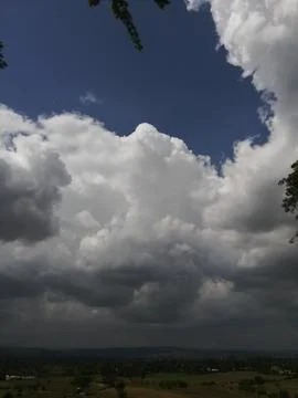 Amazing view of the cloud Stock Photos