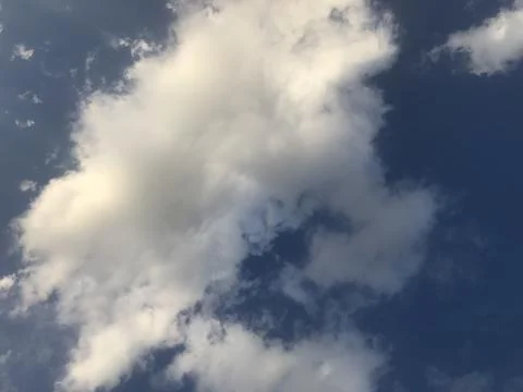 The amazing view of the clouds in the sky Stock Photos