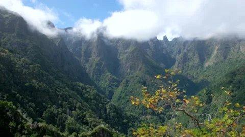 Amazing view of different mountain peaks Stock Footage 171085502