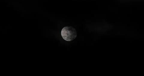 Amazing view of Full Moon in Turkey Stock Footage 147444604