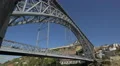 Amazing view with the metal arch bridge Dom Luis, in Porto 4k or 4k+ Resolution