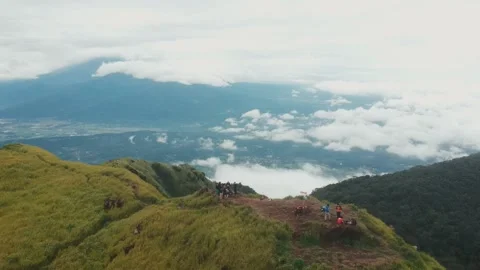 Amazing View Mountain Stock Footage 169501351