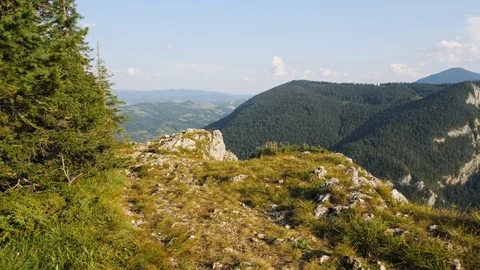 Amazing view on mountains Stock Footage 97846762