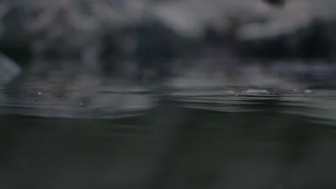 Amazing view of water splash Stock Footage 132858756