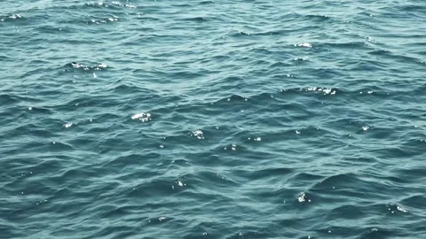 Amazing water background at storm. Waves swaying on the sea water. Beautiful 動画素材 138621052