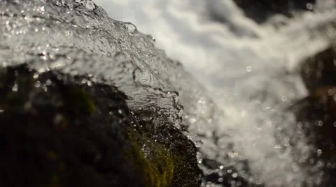 Amazing Waterfall close up in Norway 스톡 동영상 65264688