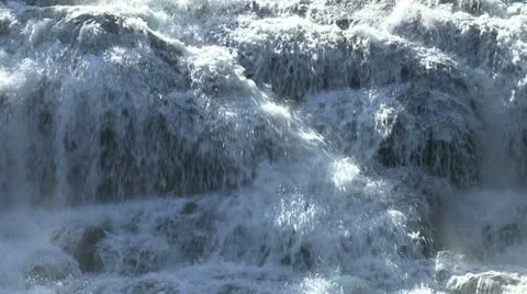 Amazing Waterfall Stock Footage 12716609