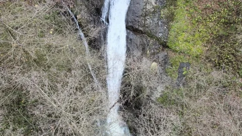 Amazing waterfall Stock Footage 263771837