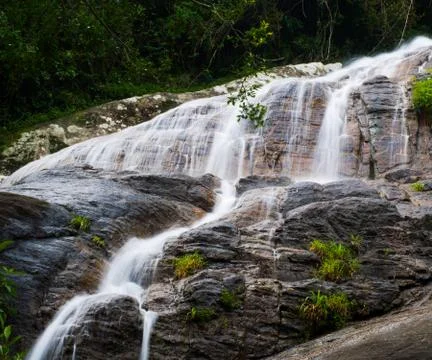 Amazing waterfall from Sri Lanka Stock Photos