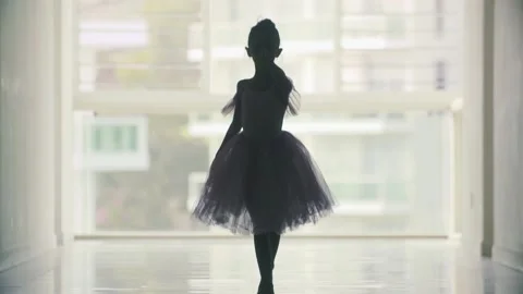 Amazing Young Ballet-dancer Dancing Classical Ballet. Video stock 144373510