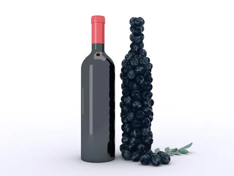 The amazon acai fruit. Stock Illustration