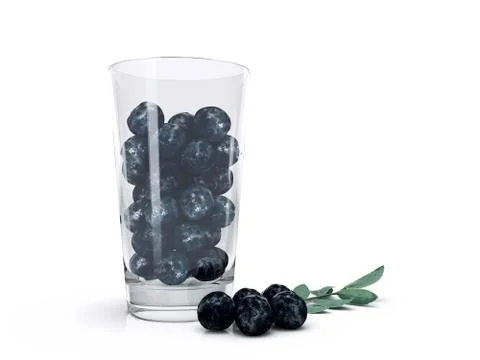 The amazon acai fruit. Stock Illustration