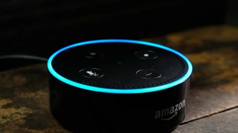 Amazon Alexa Stock Footage 92446965