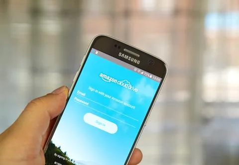 Amazon Cloud Drive app Foto stock