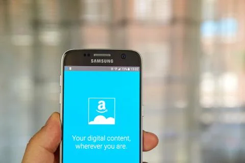 Amazon Cloud Drive app Stock Photos