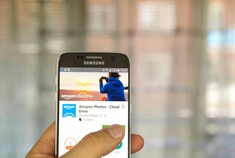 Amazon Cloud Drive app Foto stock